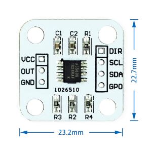 AS5600 Manyetik İndüksiyon Açısı Ölçüm Sensörü