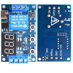 DC 6-30V Type-C USB Zaman Röle Modülü