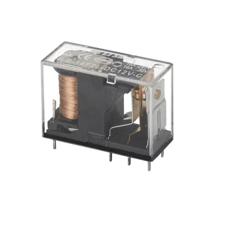 12V 16A Tek Kontak Röle - HLS-14F2L-DC12V-C