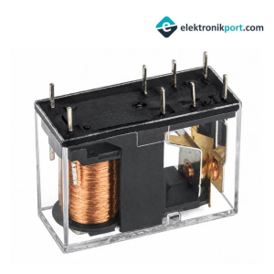 24V 5A Çift Kontak Röle - HLS-14F3L-DC24V-C