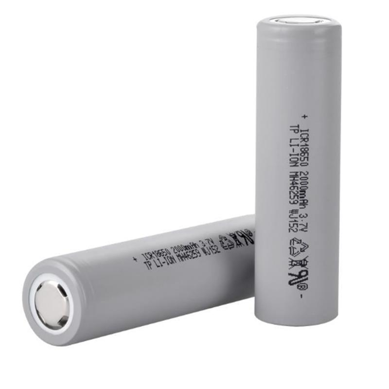 Tenpower ICR18650-20SG - 3,7V 2000 Mah Li-ion Şarjlı Pil - 30A