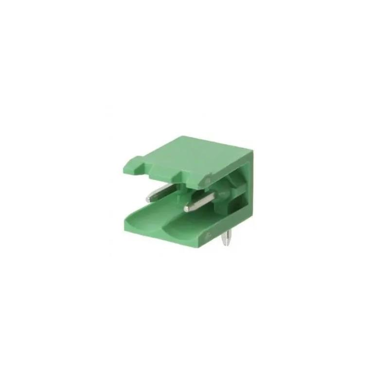 2 Pin Geçmeli Klemens 7,62mm 90 Derece Erkek