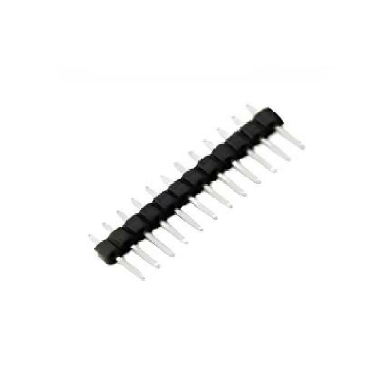 1x12 Erkek Pin Header - 2,54mm 180 Derece