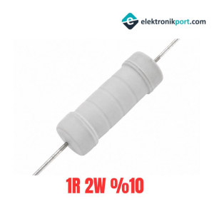 1R 2W %10 Tolerans Taş Direnç