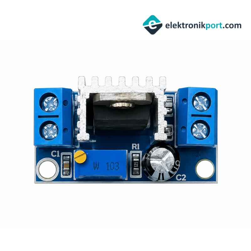 LM317 DC-DC Voltaj Düşürücü Regülatör Kartı - Step Down