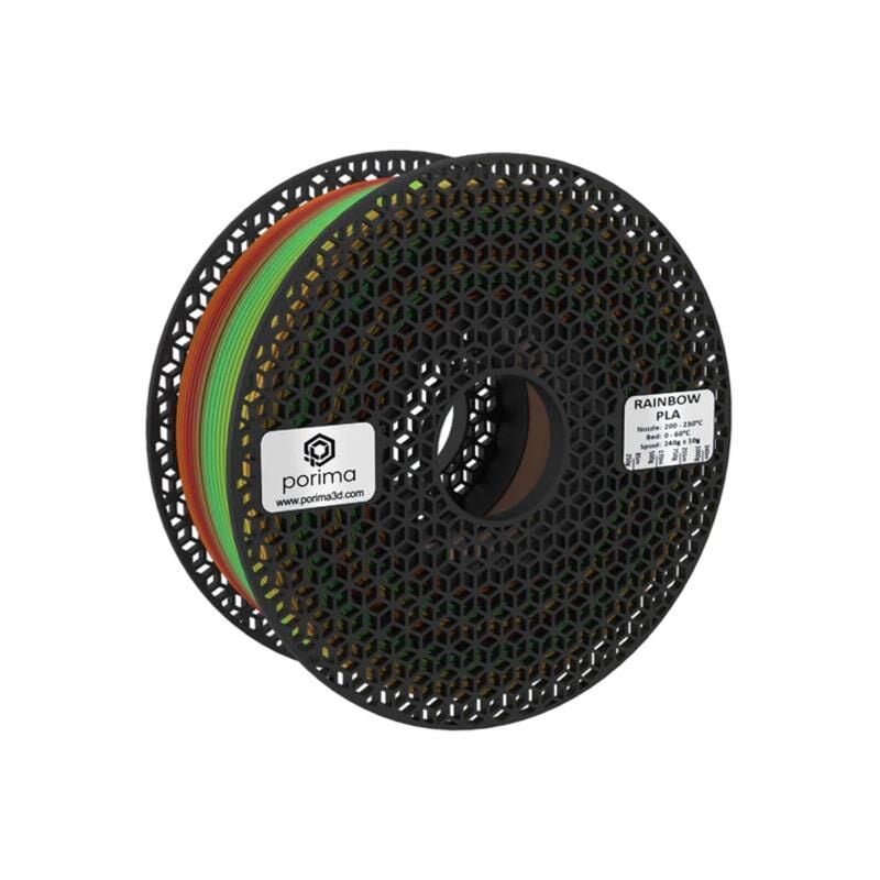 Porima PLA Filament - Rainbow 1,75mm 1Kg