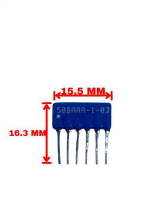 50R 5+1 Sıra Direnç