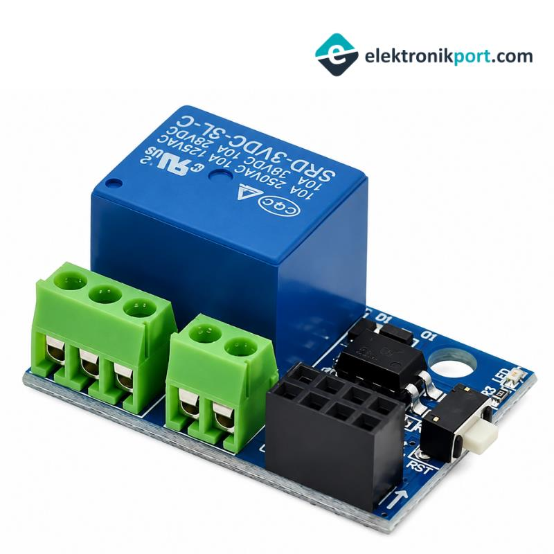 5V Kablosuz Röle Modülü ESP8266 Uyumlu V5.0