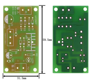 LM317 Ayarlanabilir Güç Kaynağı Devresi Demonte Kit Kendin Yap