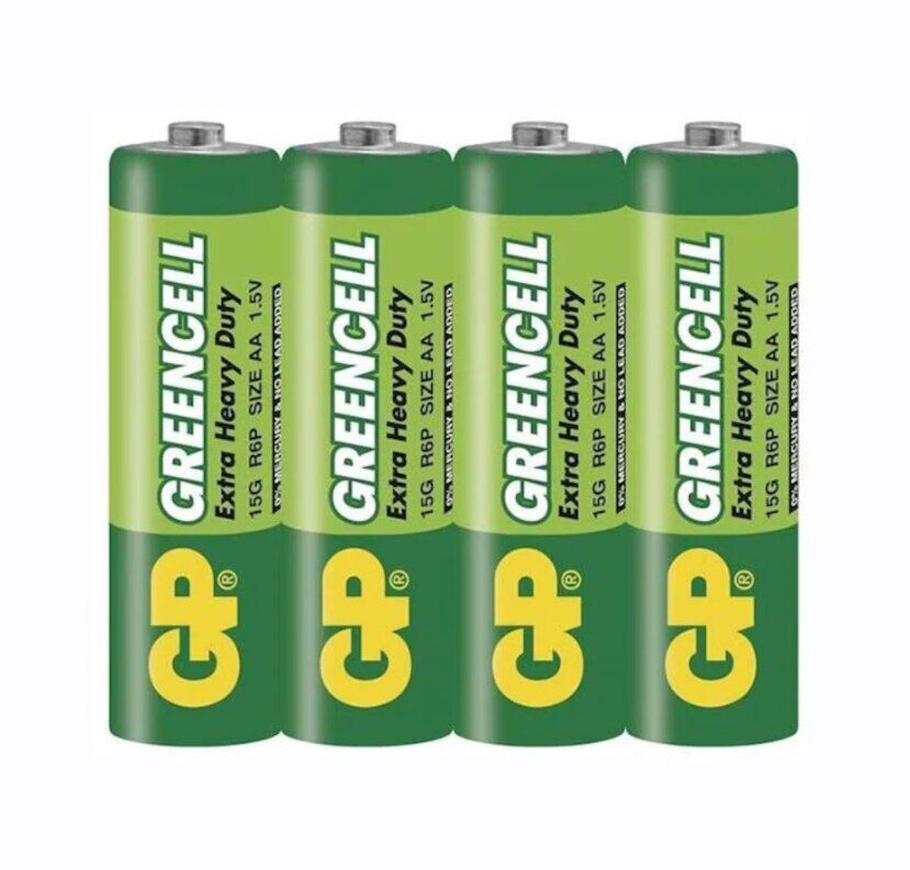 GP Greencell AA Kalem Pil 4'lü Shrink