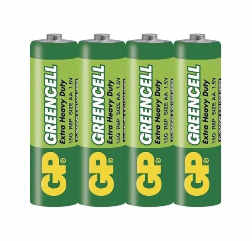 GP Greencell AA Kalem Pil 4'lü Shrink