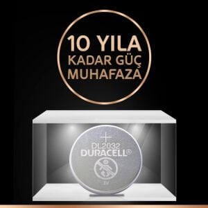 Duracell 2032 3V Lityum Pil (2 Adet)