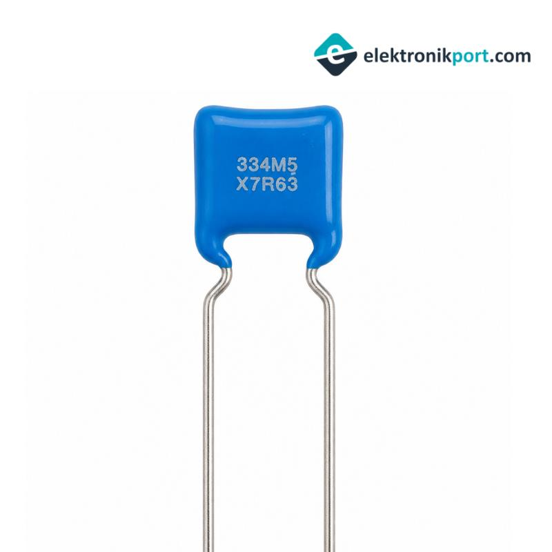 330nF 50V Polyester Film Kondansatör