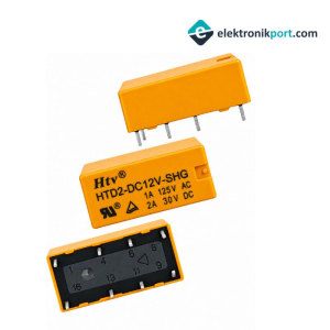 12V Telekom Röle Huike (12V 2A) - HTD2-DC12V-SHG