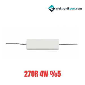 270R 4W %5 Tolerans Taş Direnç