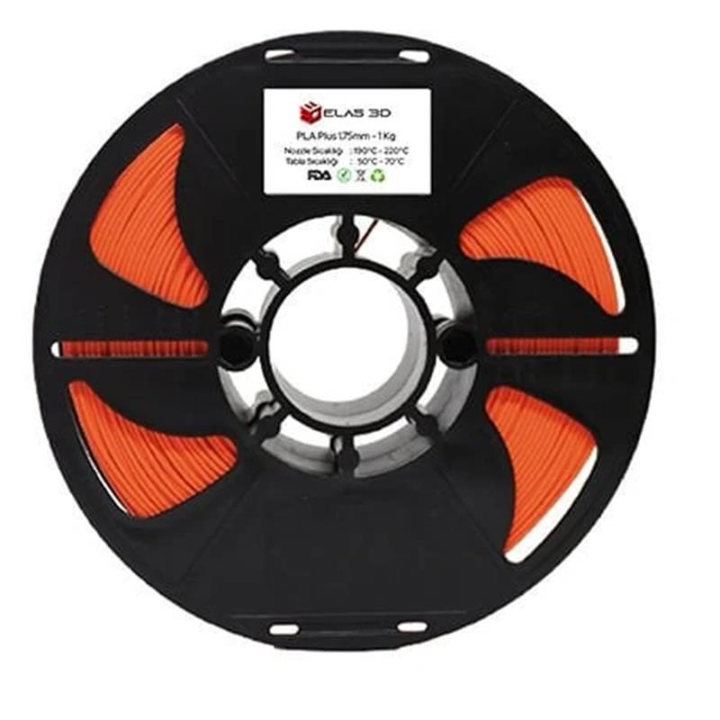 ELAS PLA Plus Filament - Turuncu 1,75mm 1kg