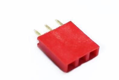 1x3 Header Dişi 10 Adet Kırmızı