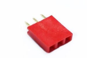 1x3 Header Dişi 10 Adet Kırmızı