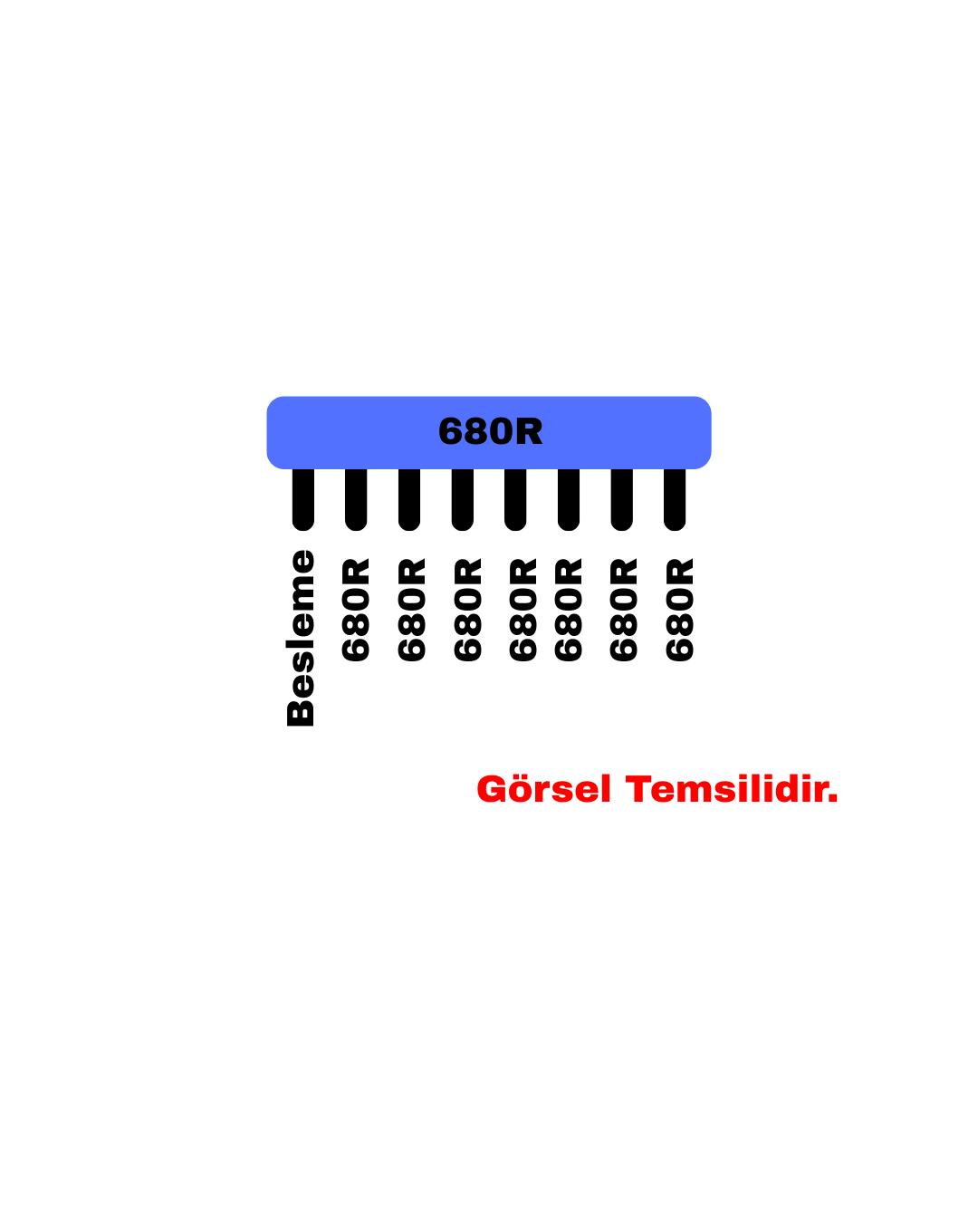 68K 8+1 Sıra Direnç