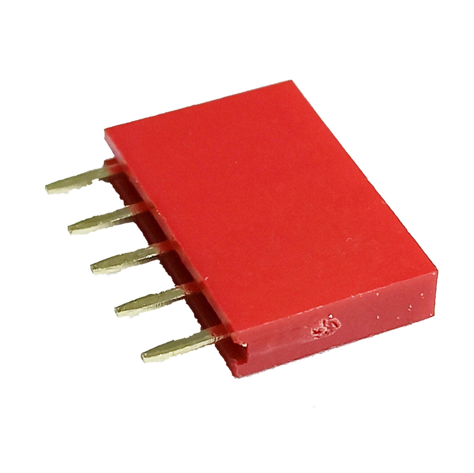 1x5 Header Dişi 10 Adet Kırmızı