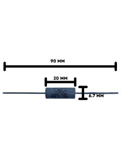 24.9K 2W Metalfilm Direnç