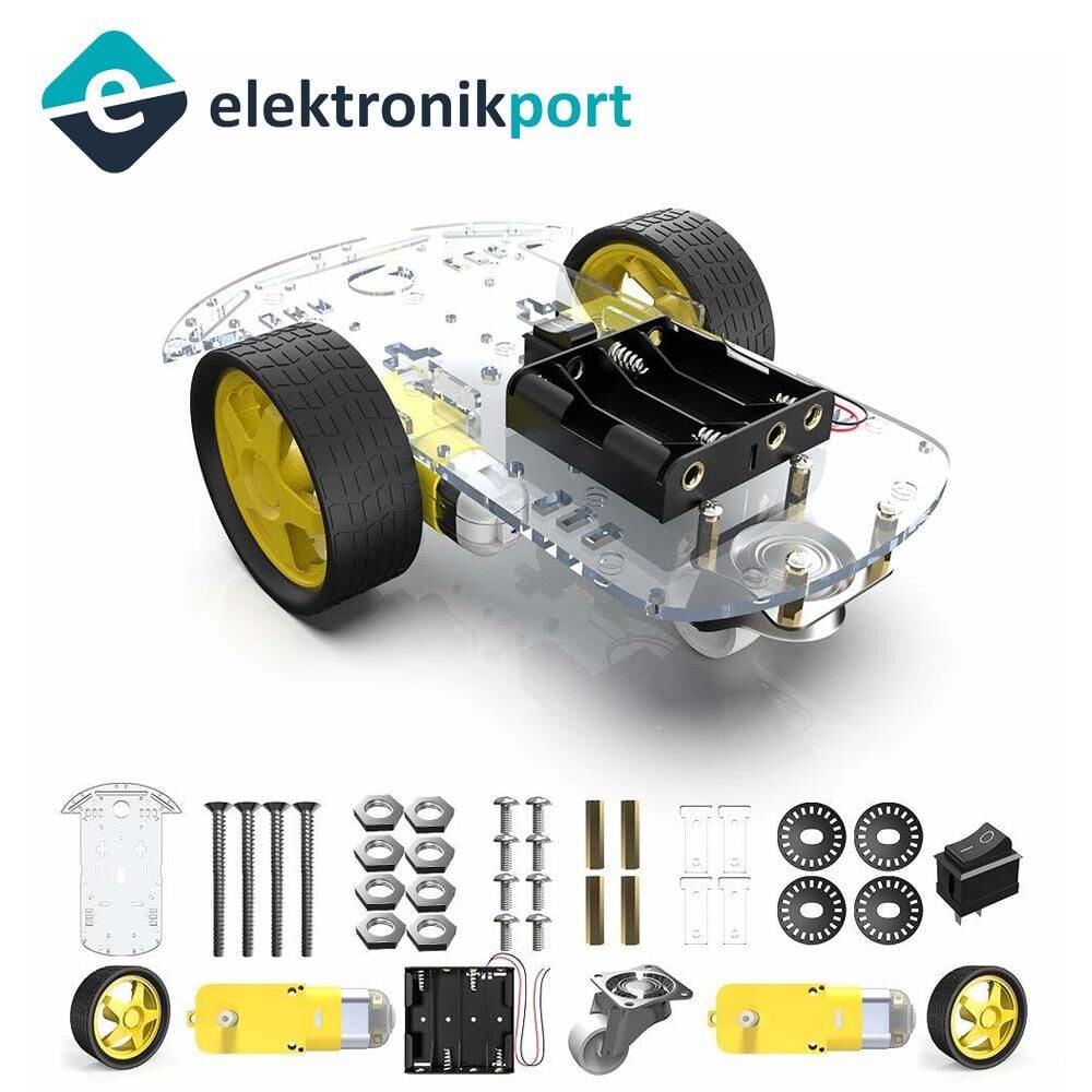 2WD Robot Araba Kiti Arduino