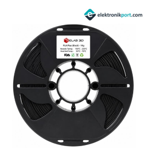 ELAS PLA Plus Filament - Siyah 1,75mm 1kg