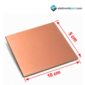Bakır plaket 5x10 FR4