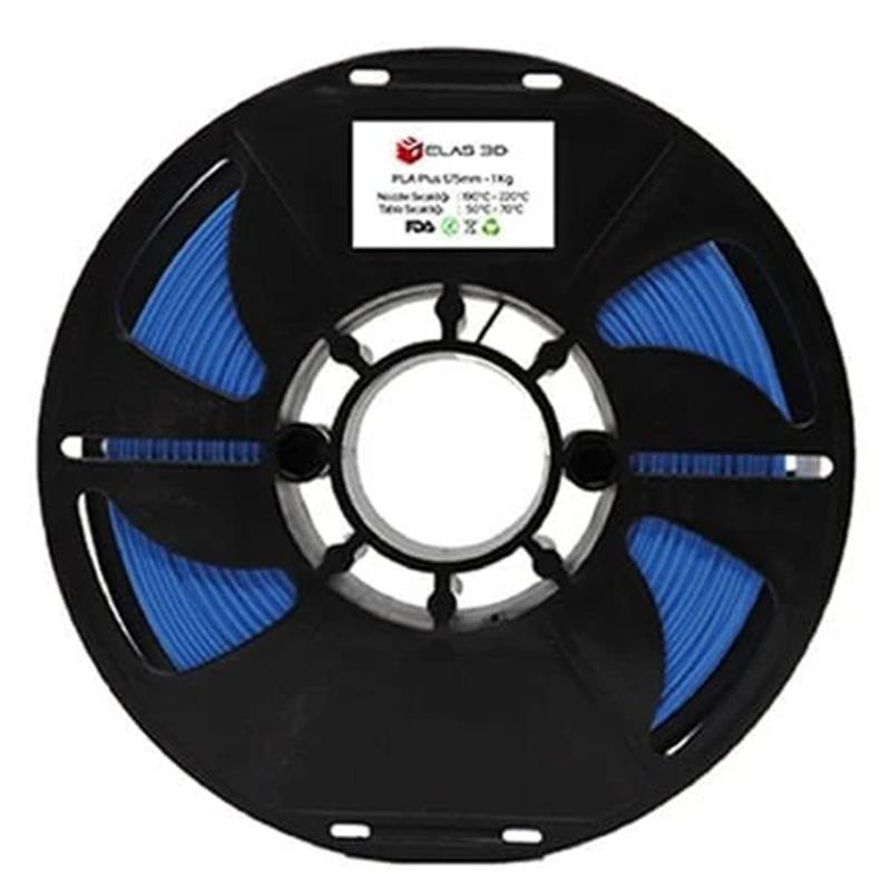 ELAS PLA Plus Filament - Mavi 1,75mm 1kg