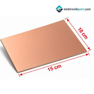 Bakır plaket 10x15 FR4