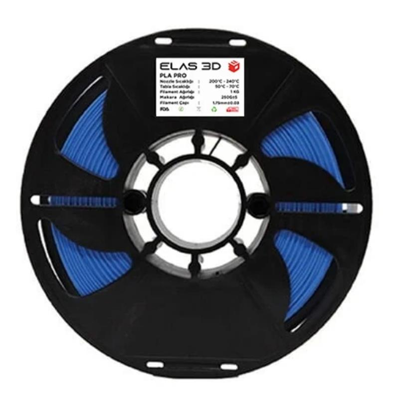 ELAS 1,75mm Mavi PLA PRO Filament 1kg
