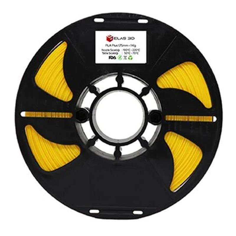 ELAS PLA Plus Filament - Sarı 1.75mm 1kg
