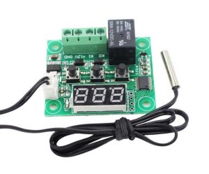W1209 Dijital Termostat Sıcaklık Kontrol Devresi Sensörlü