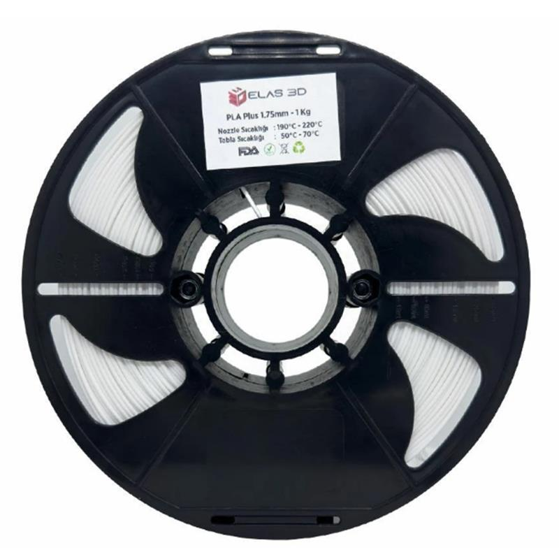 ELAS PLA Plus Filament - Beyaz 1,75mm 1kg