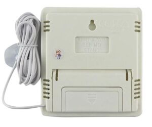 HTC-2 Dijital Termometre Higrometre Hava İstasyonu Sıcaklık Nem Ölçer LCD Saat