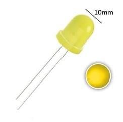 Led 10mm Sarı Difused