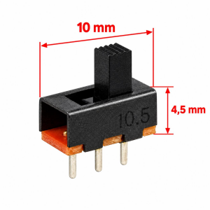 3 Pin On-Off Sürgülü Anahtar - Slide Switch