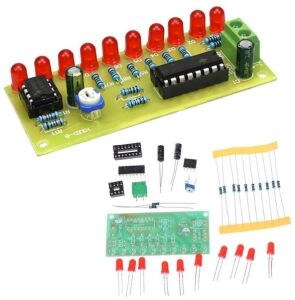 Yürüyen Işık DIY Kiti Demonte DIP NE555 + CD4017 Kendin Yap
