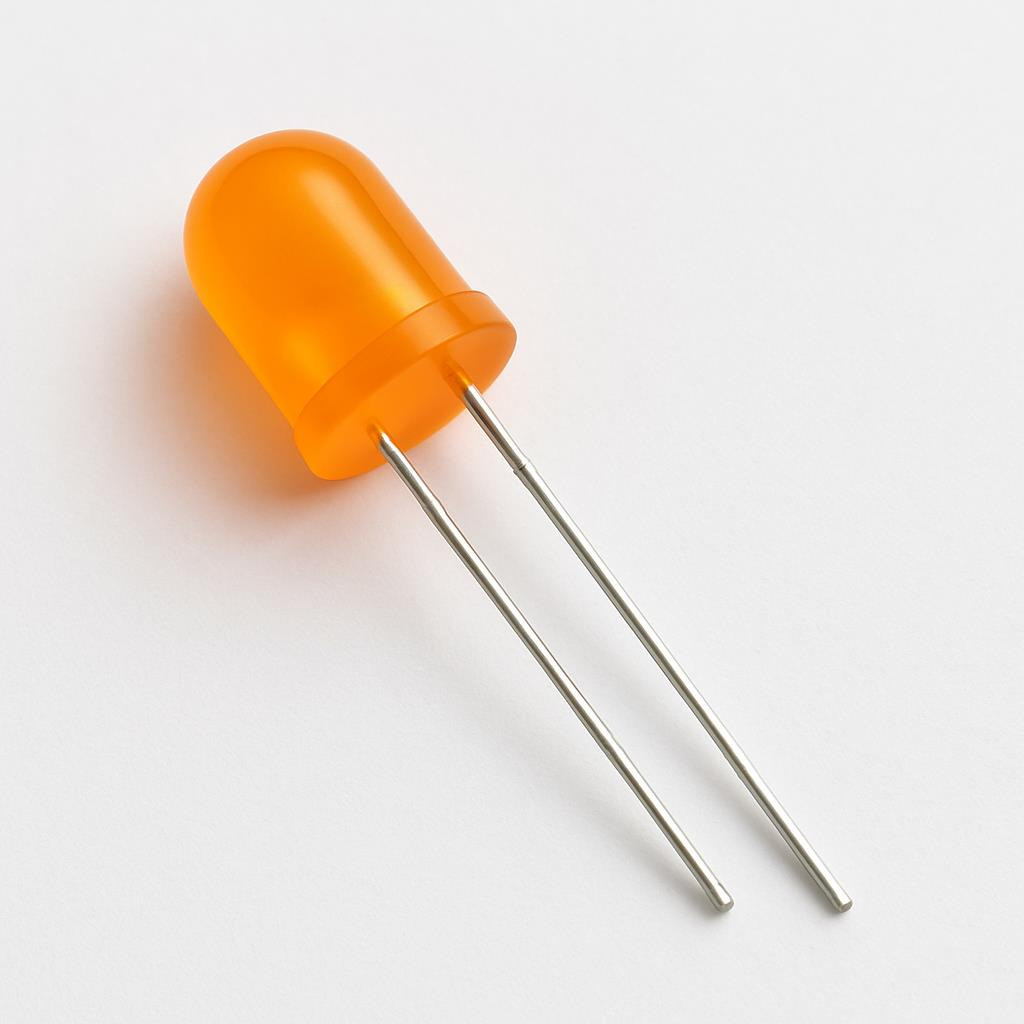 Led 10mm Turuncu Difused
