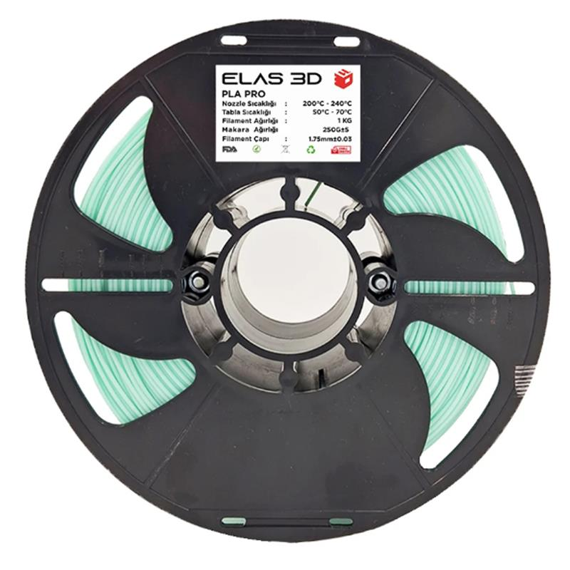 ELAS PLA PRO Filament - Pastel Yeşil  1,75mm 1kg