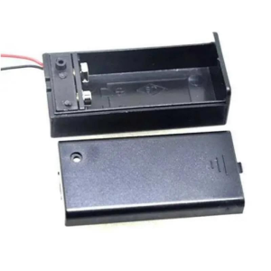 9V Pil Yuvası - Anahtarlı ve Kapaklı