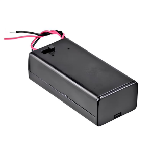 9V Pil Yuvası - Anahtarlı ve Kapaklı