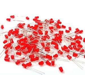 Led 5mm Kırmızı Difused 1000 Adet