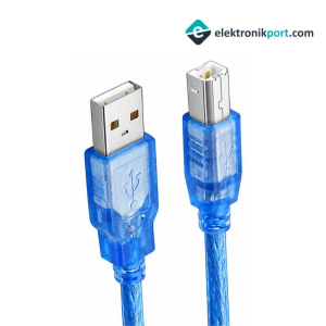 Arduino Yazıcı Printer Bağlantı Kablosu 1,5 Metre USB 2.0 Type-A to Type-B