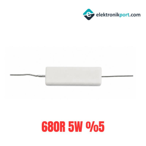 680R 5W %5 Tolerans Taş Direnç