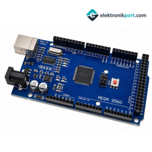 Arduino Mega 2560 R3 - Klon (USB Chip CH340) USB Kablo Dahil