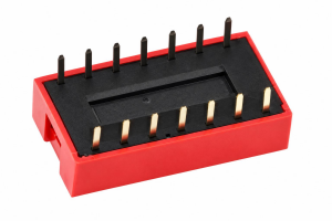 14 Pin - 7 Switch DIP Kırmızı
