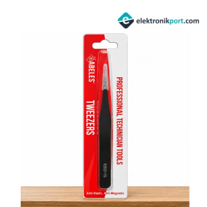 ESD-16 Antistatik Siyah Cımbız