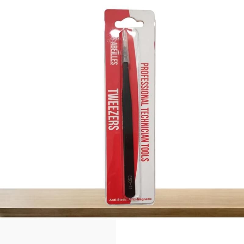 ESD-11 Antistatik Siyah Cımbız