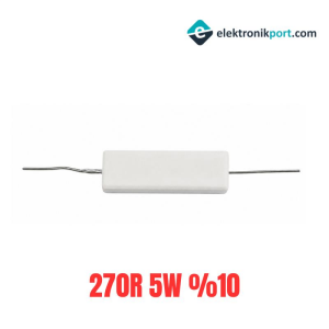 270R 5W %10 Tolerans Taş Direnç